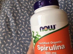 Спіруліна, Spirulina, Now Foods, сертифікована, 500 мг, 180 табл., (NOW-02704) фото від покупців 14