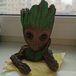 Грут Groot горшок для цветов и канцелярии G2 фото от покупателей 7