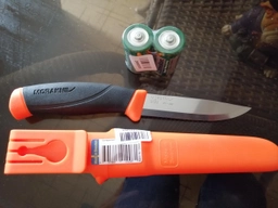 Туристический нож Morakniv Companion F Orange (11824) фото от покупателей 5