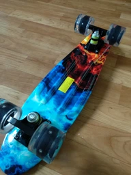 Скейт Penny Board "Fish" Fire and Ice. фото от покупателей 17