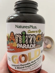Мультивитаминный комплекс для детей Natures Plus Animal Parade Gold 120 жевательных таблеток Ассорти (97467299283) фото от покупателей 10