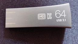 Флеш память USB Samsung Bar Plus 128GB USB 3.1 Gen1 Black (MUF-128BE4/APC) фото от покупателей 1
