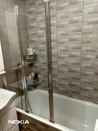 Шторка для ванн AMBITION-3 123x140 BESCO трёхстворчатая фото от покупателей 6