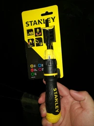 Отвертка Stanley Multibit реверсивная с 10-ю сменными битами (0-68-010) фото от покупателей 4