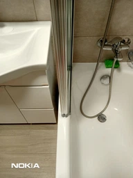 Шторка для ванн AMBITION-3 123x140 BESCO трёхстворчатая фото от покупателей 9
