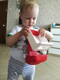 Іграшка Kid O Перший Вантажівка Блакитна (10352) (843583001770)