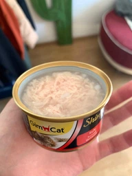 Влажный корм для кошек GimCat Shiny Cat in Jelly 70 г, с курицей фото от покупателей 1