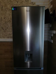 Холодильник MIDEA HD-346RN STW неіржавка сталь (180 см*55*58,ДИСПЕНСЕР ДЛ ВОДИ, знижуючи.мор-ка, 3года гар)