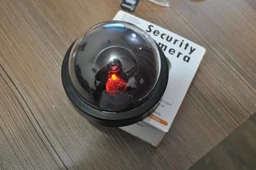 Купольная камера видеонаблюдения муляж DUMMY BALL 6688, Видео камера обманка фото от покупателей 9