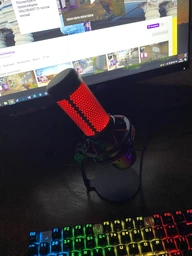 Мікрофон для ПК/для стрімінгу, подкастів HyperX Quadcast (4P5P6AA)