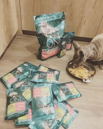 Сухой корм для взрослых стерилизованных кошек Purina One Sterilcat с говядиной 1.4 кг (8445291792401) фото от покупателей 9