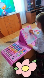 Набір для малювання Lesko Super Mega Art Set 228 предметів фото від покупців 14