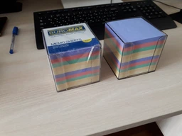 Бокс для паперу пластик.BUROMAX 2291-02 90х90 димчатий з кільк. папером /BM.2291-02/ фото від покупців 5