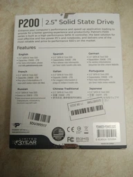 Накопичувач SSD 512GB Patriot P200 2.5" SATAIII TLC (P200S512G25) фото від покупців 11