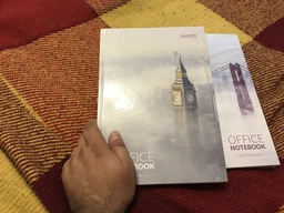 Книга канцелярская записная Axent London А4 в твердой обложке 192 листа клетка (8423-21-A) фото от покупателей 12