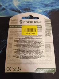 Акумулятор Enerlight Professional AAA 800 мА·год Ni-MH 2 шт. (30310102) фото від покупців 17