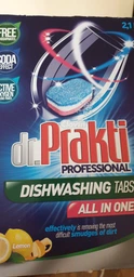 Засіб для миття посуду таблетки 30ШТ для посудомийної машини Dr Prakti фото від покупців 10