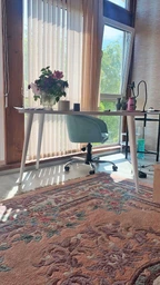 Письменный стол Fenster Нортон белый-бук 75x120x60 фото от покупателей 1