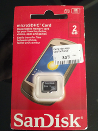 Карта памяти SanDisk micro SD 2 Gb 10 Class фото от покупателей 1