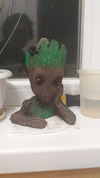 Цветочный Горшок Грут Groot для цветов и канцелярии PGXT (FBAX04) фото от покупателей 14