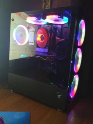 Корпус 1STPLAYER V6-R1 Color LED Black фото от покупателей 2