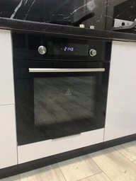 Духовой шкаф электрический Luxor FR 1079 BK + камень для пиццы в подарок черное стекло, черный фото от покупателей 18
