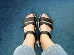 Жіночі сандалі Skechers D`Lites Fresh Catch Black/White 39,5 Чорний 31514-BLK фото от покупателей 3