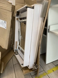 Стол-трансформер Art In Head B-Fly 900x510x600 Дуб крафт золотой/Белые ноги (TB09121200110) фото от покупателей 16
