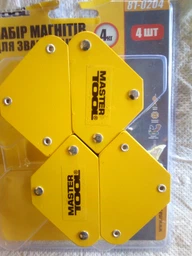 Набір магнітів для зварювання MASTERTOOL GM 4 кг, 45°/90°/135° (81-0204) фото від покупців 6