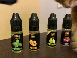 Жидкость для POD систем Eco Juice Salt тест пак Фруктово-ягодный 50 мг 4*10 мл (Friendly Berries+Sweet Pear+Cherry Berry+Peach Mango) (EJS-SET4-10-50) фото от покупателей 2