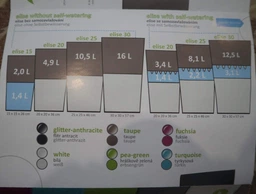 Вазон Elise матовий 13,5 л сіро-коричневий фото від покупців 9