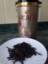 Черный чай Akbar Royal Gold 150 г фото от покупателей 1