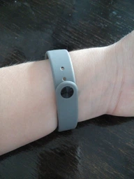Силиконовый ремешок MRK для фитнес браслета Xiaomi Mi Band 2 Синий (mrk21042072) фото от покупателей 14