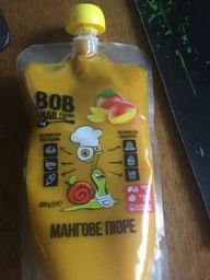 Натуральное манговое пюре Bob Snail 400г фото от покупателей 1