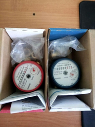 Счетчик воды BMeters GSD8-1 R100 Ø1/2" ХВ 0°С-50°С Qn= 2,5 м³/г L=80 мм фото от покупателей 1