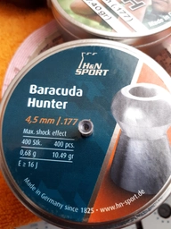 Свинцовые пули H&N Baracuda Hunter 0.68 г 400 шт фото от покупателей 1