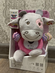 М'яка іграшка Funmuch Корівка з музичними та світловими ефектами (TOYSFM888-1) фото від покупців 8