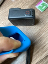 Силиконовый чехол SHOOT с ремешком для GoPro HERO8 Black XTGP803 Черный фото от покупателей 1