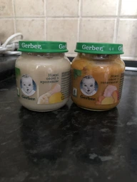 Пюре овощно-мясное Gerber Нежные овощи с телятиной для детей с 6 месяцев 130 г (7613036011280) фото от покупателей 16