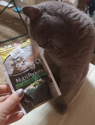 Снеки для котов Gimborn GimCat Nutri Pockets Кошачья мята + Мультивитамин 60 г (4002064419282) фото от покупателей 5
