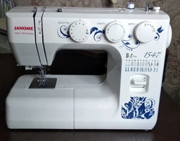 Швейная машина JANOME 1547 фото от покупателей 4