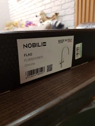 Смеситель-кран кухонный с подключением к фильтру NOBILI Kitchen FL96824/3VCR фото от покупателей 2