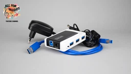 USB-хаб STLab USB 3.0 7 портов с БП (U-870) фото от покупателей 3