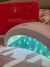 Лампа для манікюру UV/LED Sun One 48 Вт 0,65 кг Рожевий (ICL44) фото від покупців 2