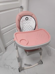 Стульчик для кормления Lionelo Cora Bubble gum (LO.CO01) (5902581657954) фото от покупателей 7