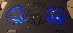 Охлаждающая подставка для ноутбука ProLogix DCX-030 (rubber oil) 2 fans, Black фото от покупателей 4