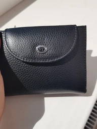 Гаманець жіночий ST Leather із натуральної шкіри горизонтальний чорний для прав (bg184fash11) фото від покупців 8
