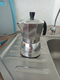 Гейзерна кавоварка Maestro150 мл Espresso Mocha 3 чашки, індукція (58252) фото від покупців 3