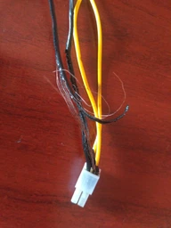 Кабель-подовжувач живлення CPU Cablexpert CC-PSU-7 4pin, 0.3м