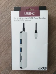 USB хаб на 3 USB 3.0 SD TF Card Reader переходник для MacBook адаптер Usb hub для Apple Type-C на 3 USB 3.0 PAVLYSH P-2 фото от покупателей 4